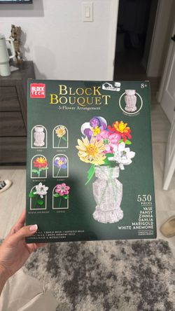 Block Tech Flower Bouquet Lego