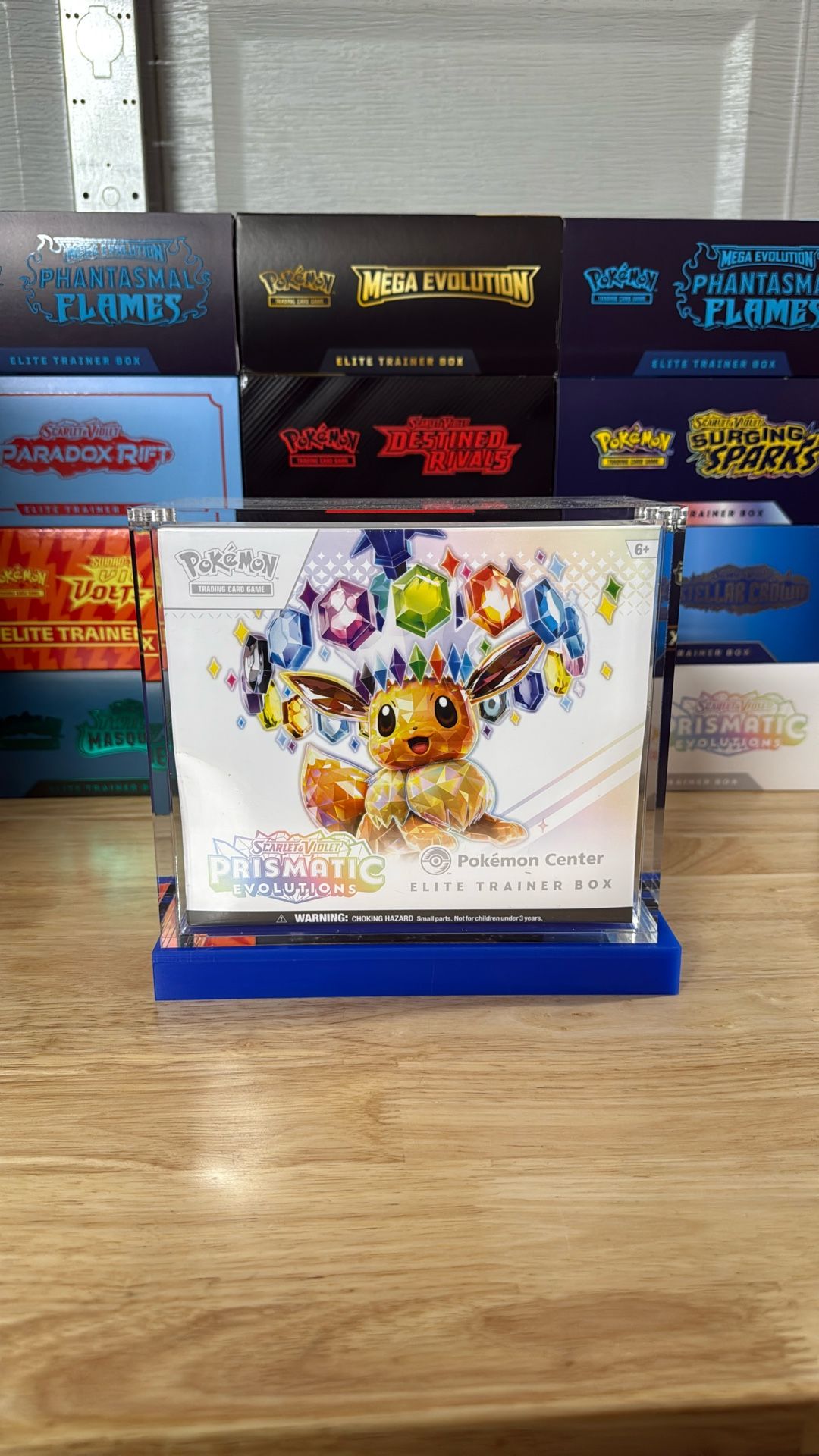 Prismatic Evolutions Pokemon Center Elite Trainer Box (Exclusive)
