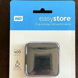 One New Sealed WD easystore 1TB External USB 3.0 Portable SSD Western Digital