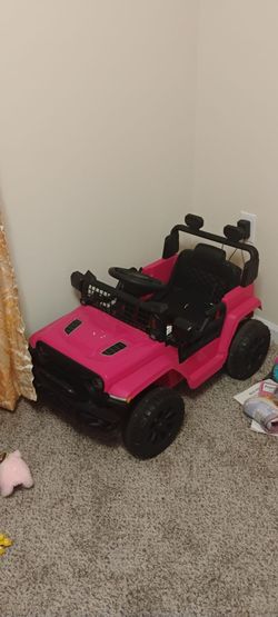 Remote toddler jeep .