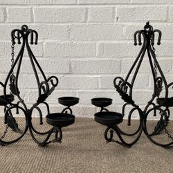 Set of Two Chandeliers