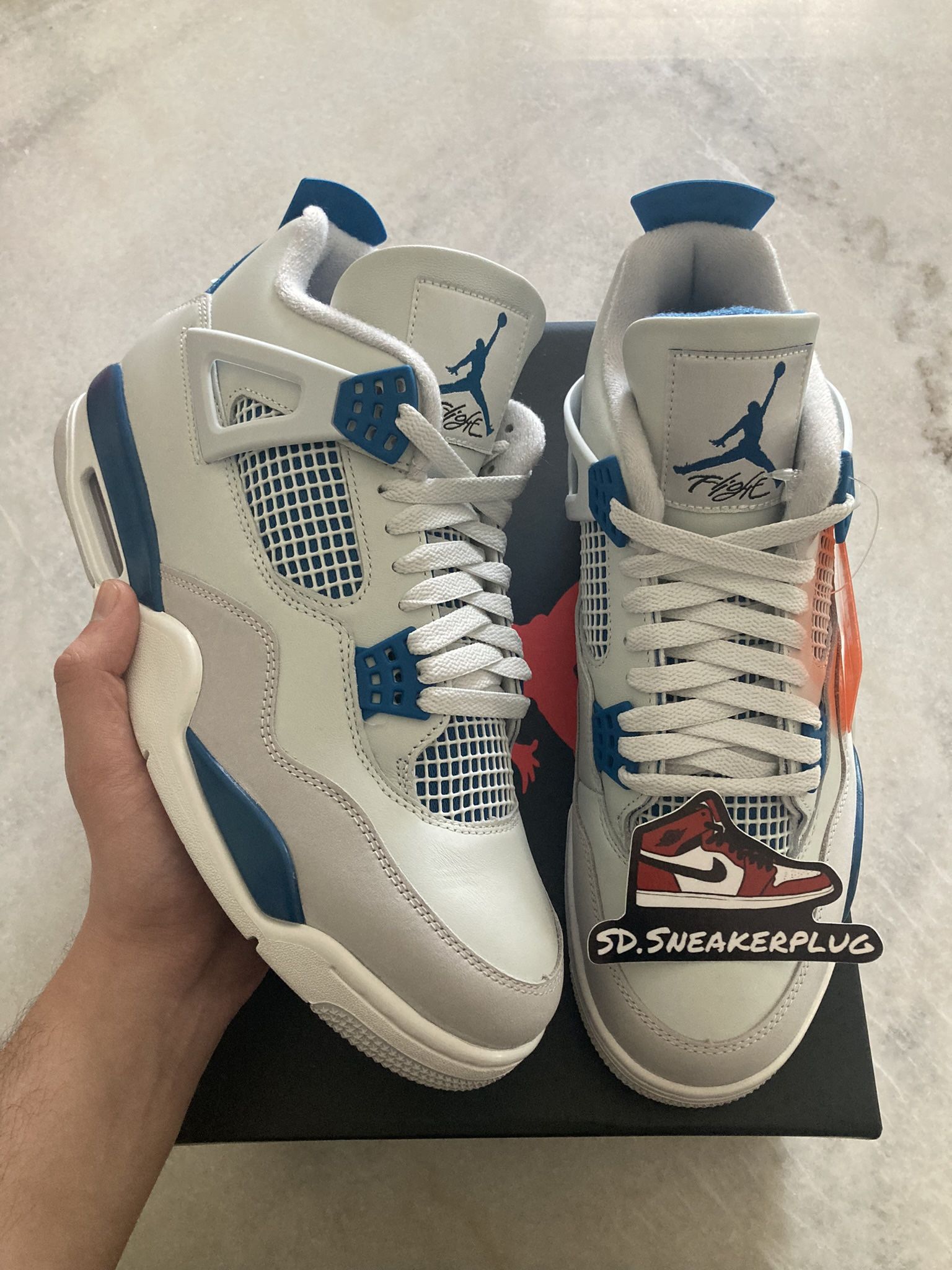 Jordan 4 Military Blue Size 9