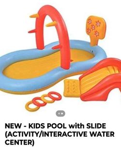 New Kids Pool (Activity Center) With Slide 