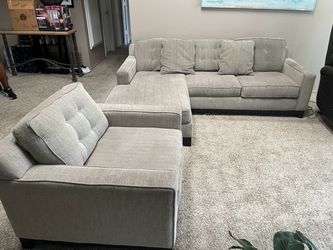 Chaise Sofa and Chair