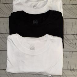 3 Solid Color Tees New ($10 For All 3)