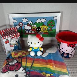 HELLO KITTY ROOM DECOR