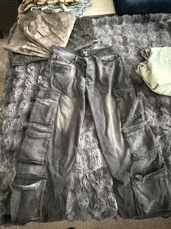 BooHooMan Cargo Jeans
