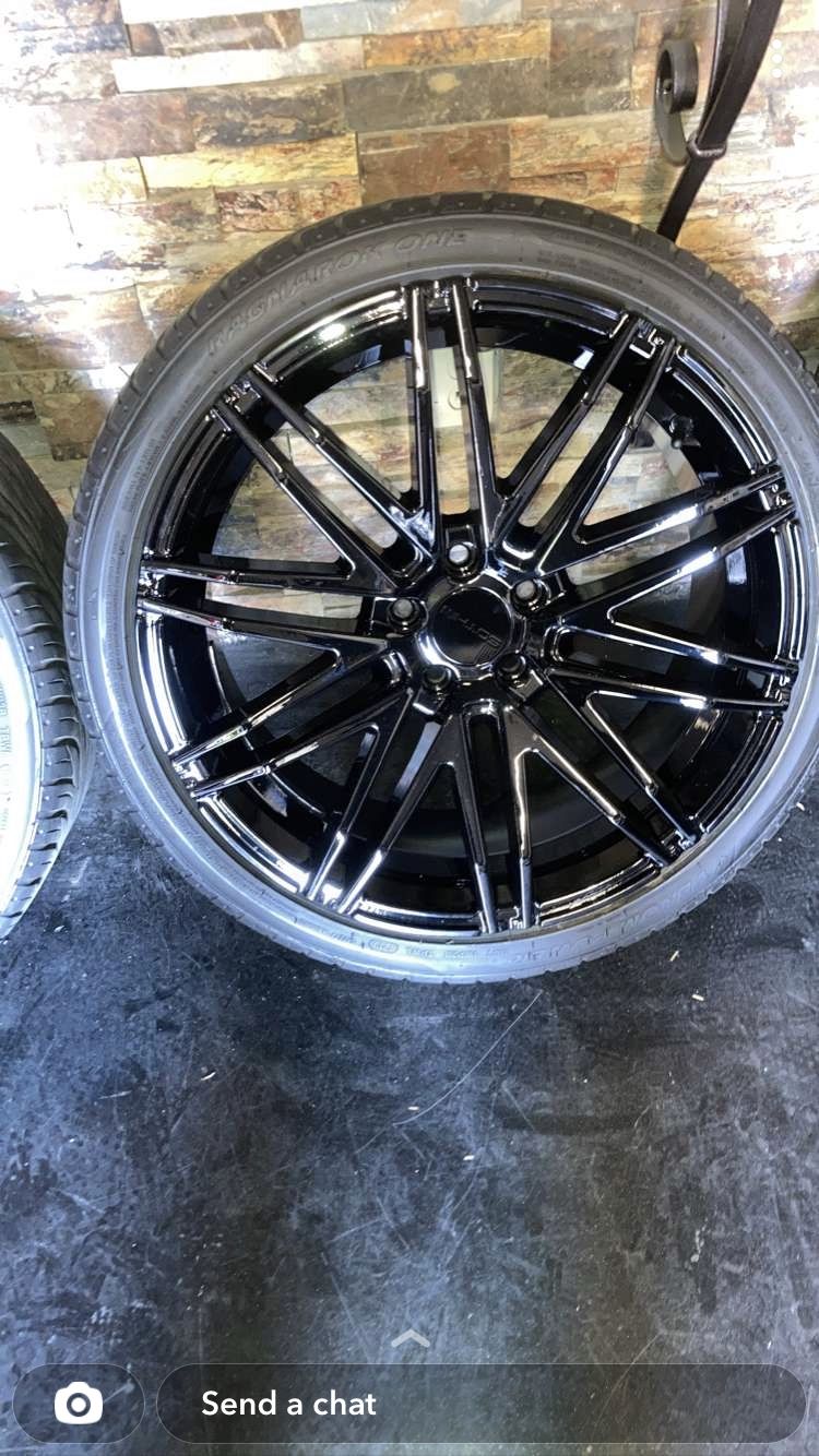 Sothis 20in Black Rims