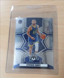 Steph Curry card in a hard protective case.  $10