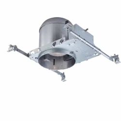 Commercial Electric 6 in. Aluminum IC Rated New Construction Recessed Can Airtight Housing (4-Pack)