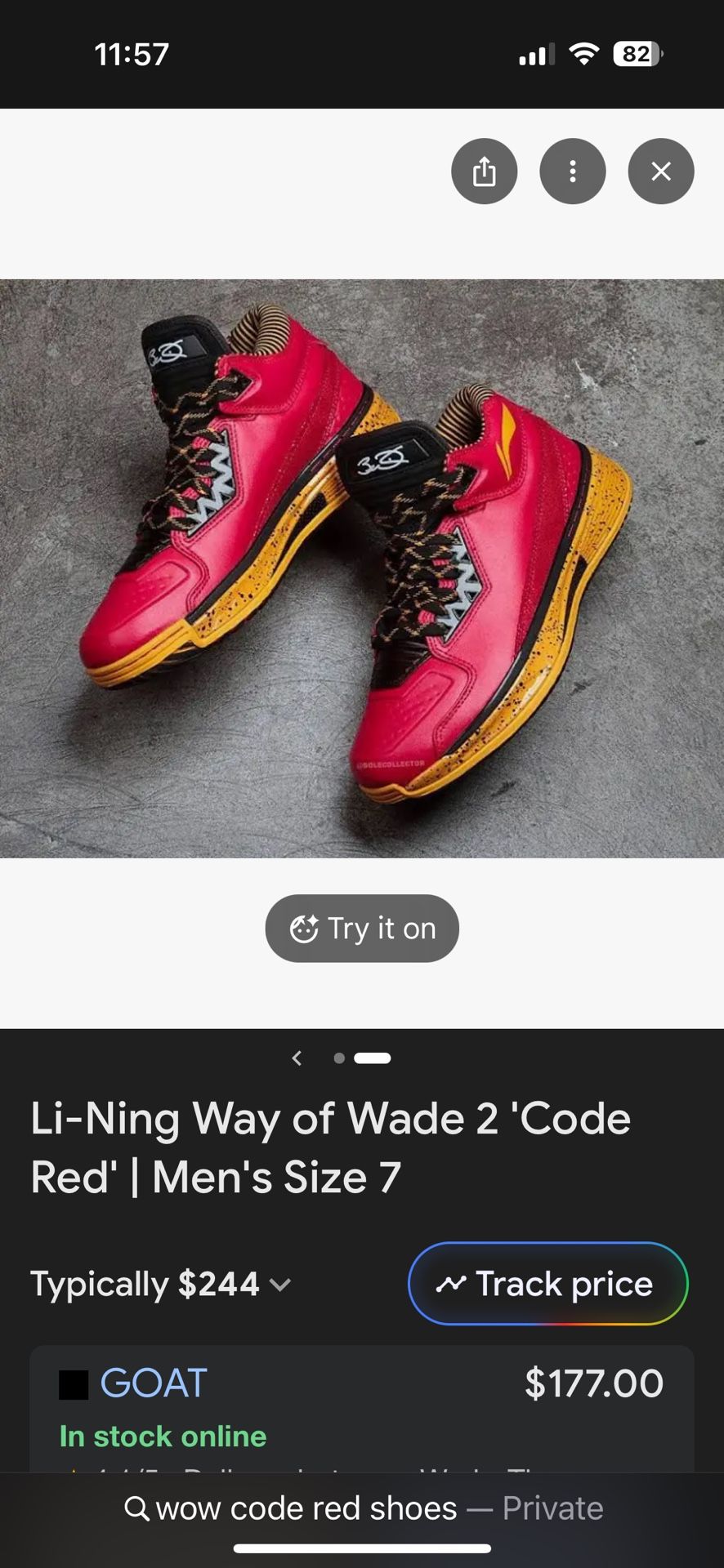 New 9.5 Wow2 Code Red