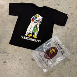 Bape Tee With Bag