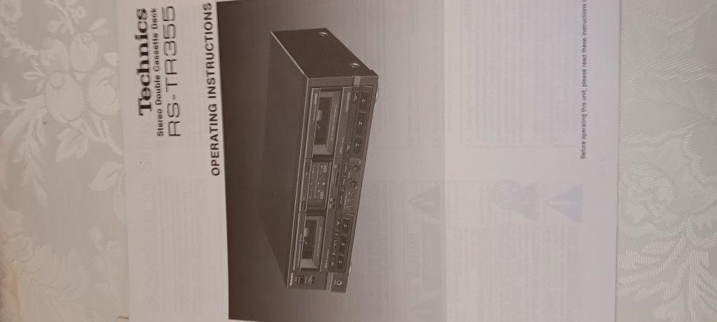 Stereo Equipment And Cabinet
