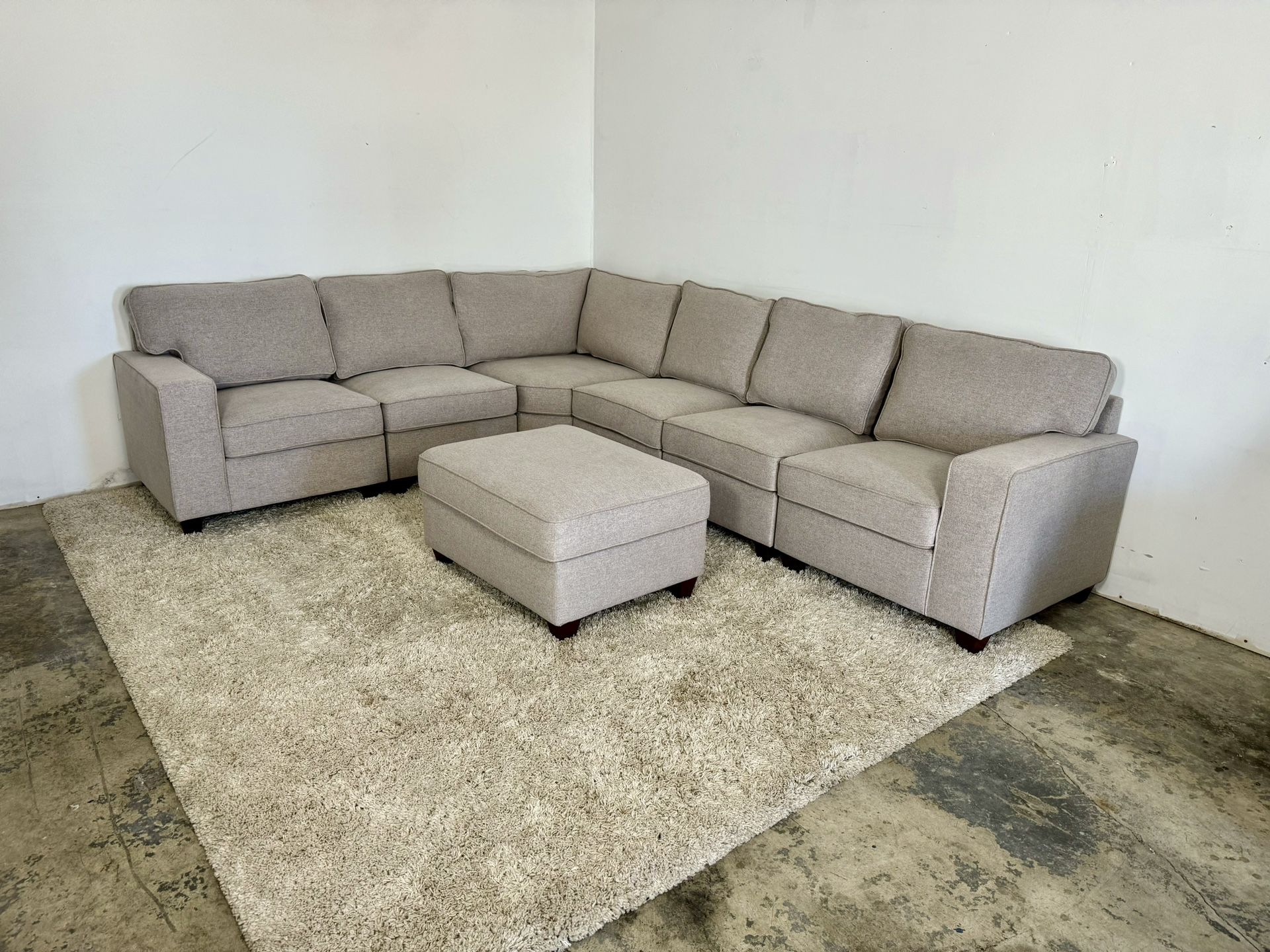 Fabric Couch Sectional (Delivery Is Available)