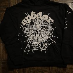 Spider Hoodie Og Web Black And White 