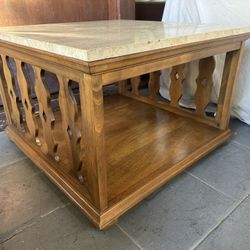 Stunning Mid Century Coffee Table And End Table Set 