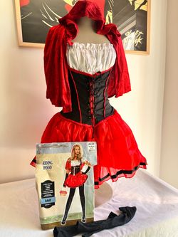 Red riding hood costume size medium