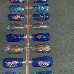 Harry Potter Custom Square Gel Press On Set 