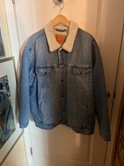 Levi's Sherpa-Lined Denim Trucker Jacket
