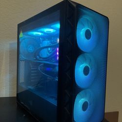 💻🔥 Brand New Gaming PC – RX 9060 XT | Ryzen 5 5600X | 32GB RGB | 1TB SSD | WiFi 🔥💻