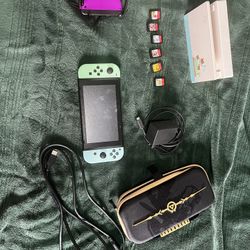 Animal Crossing Nintendo Switch W/ Add On’s!