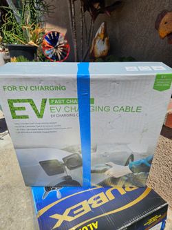Fast charging ev charging cable