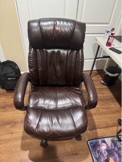 Beautiful leather office chair