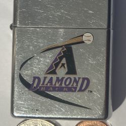 Vintage Zippo Lighter Arizona Diamandbacks