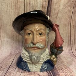  LIMITED EDITION LARGE ROYAL DOULTON CHARACTER JUG  - D7169 SIR WALTER RALEIGH