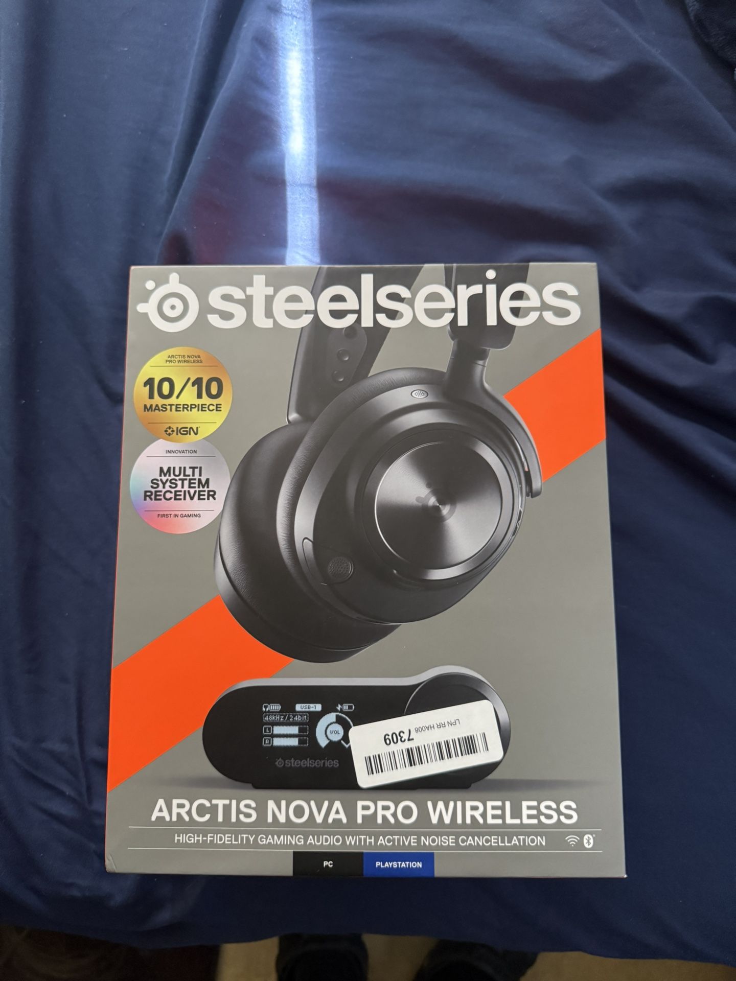 SteelSeries Nova Pro WIRELESS Headphones PS4/PS5/PC