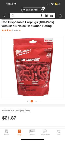 milwakee ear plugs