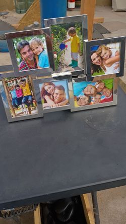Silver Multi-Opening Collage Photo Frame
