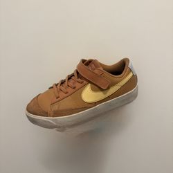 Nike Blazer Low '77 Little Kids' Shoes Amber/Melon/White Size 3Y