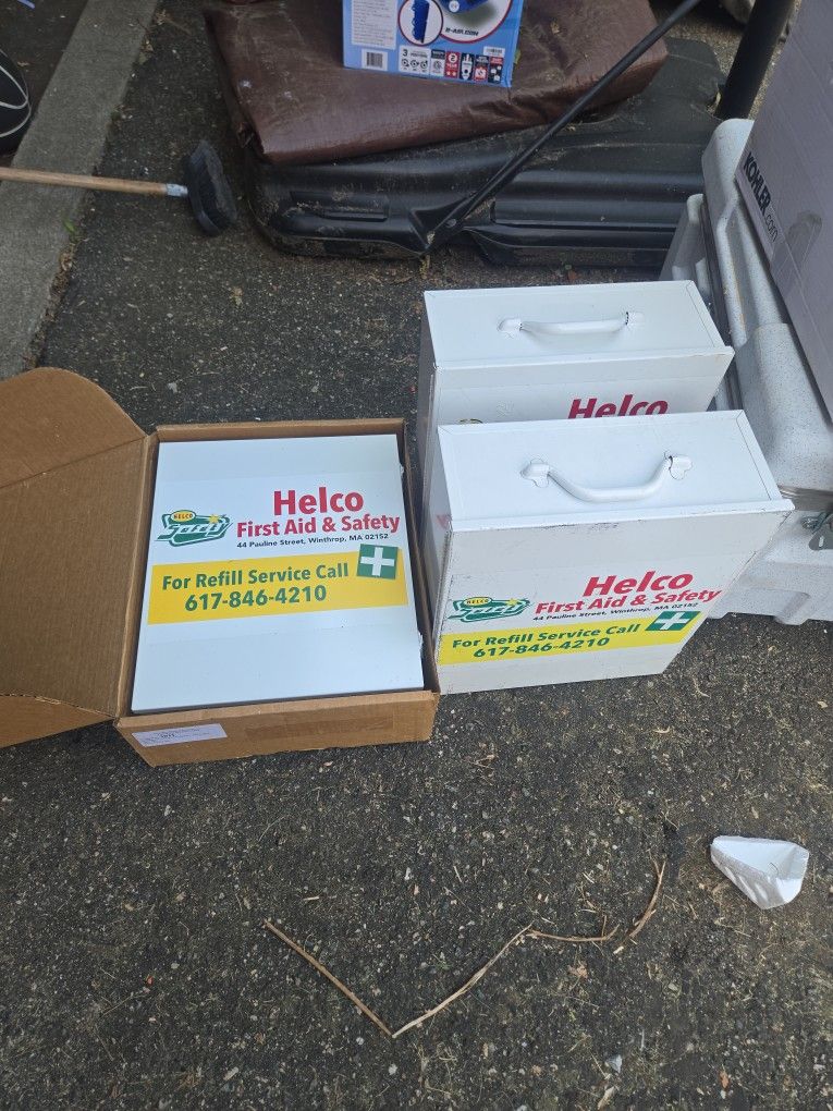 HELCO first Aid Cabinets