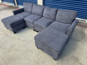 Storage couch and ottoman’s