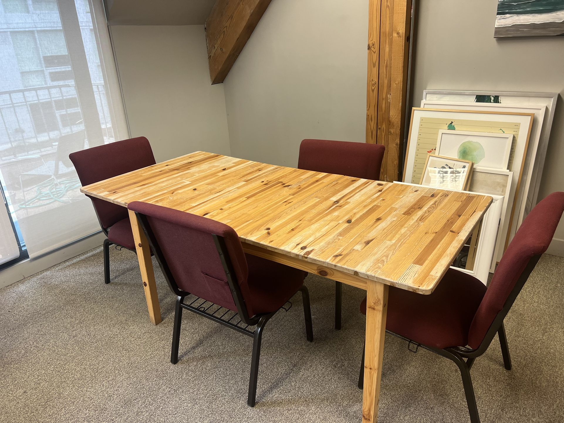IKEA Solid Wood Kitchen Dining Table