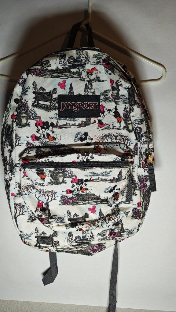 Mickey And Minnie Mouse Jansport Backpack