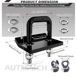 Autmatch Toe Hitch Stabilizer 