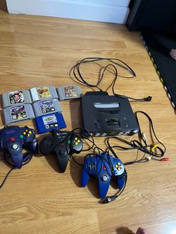 Nintendo 64 Bundle with Games and Controllers
