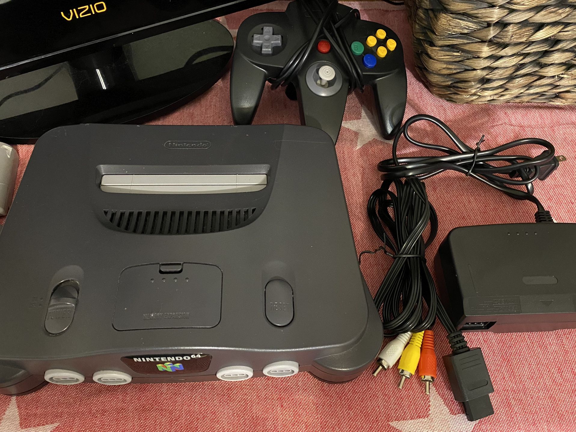 Nintendo 64 with games Tested Working