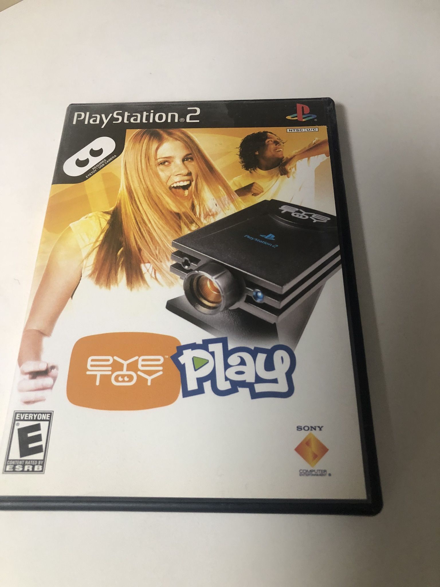PS2 eyetoy: play video game