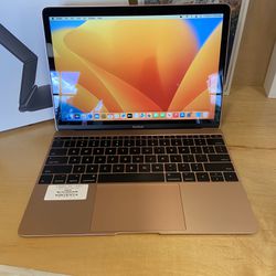 💻 12" MacBook i7 16GB 256GB Rose Gold
