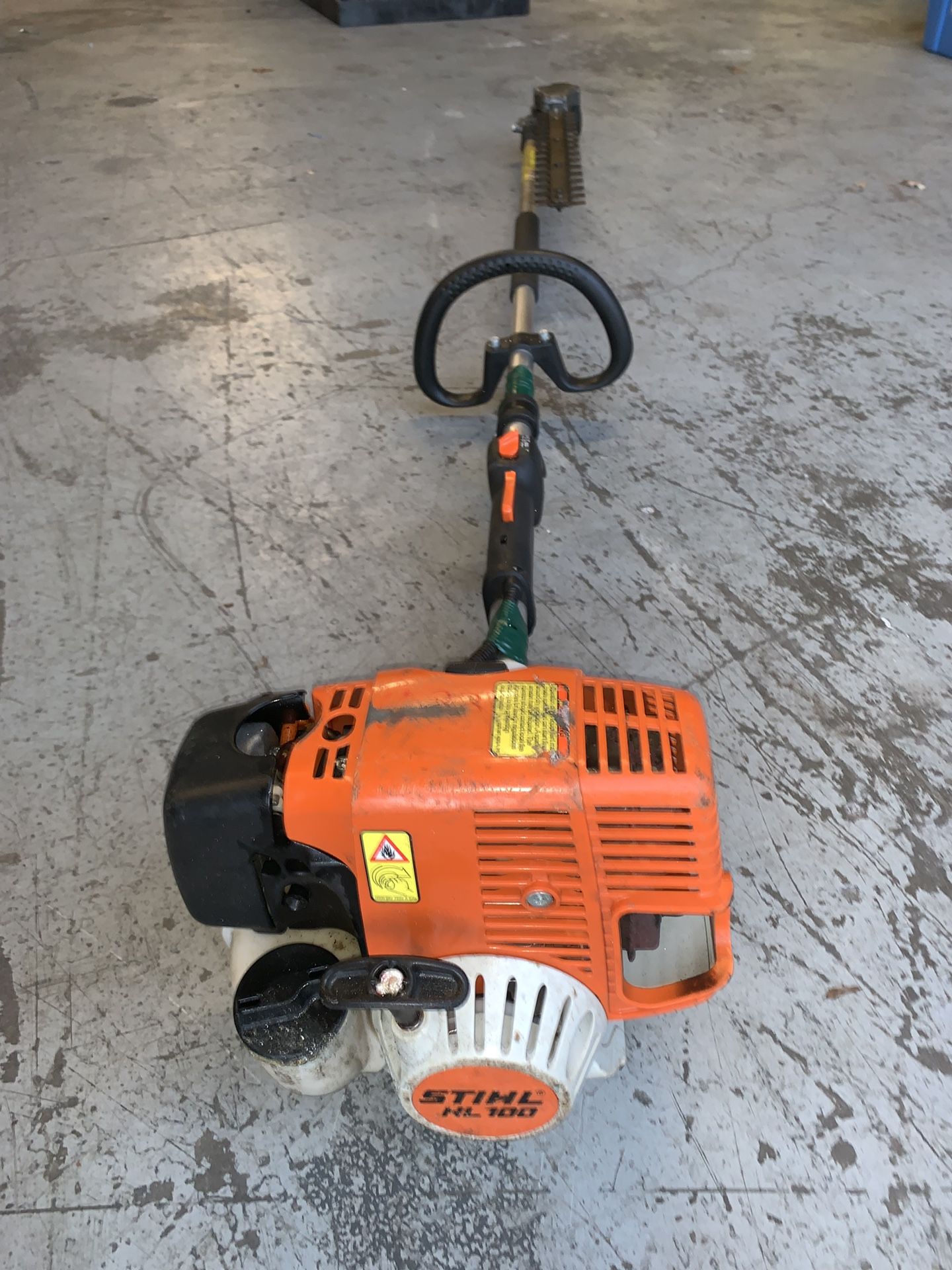 Stihl Articulating Hedge Trimmers and Straight Hedge Trimmers. HL100 HL100K