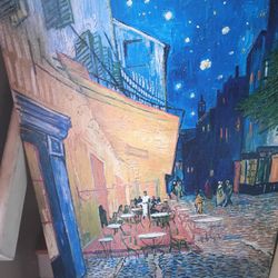 Van Gogh Canvas Art Large 29in X39in