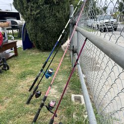 Fishing poles