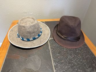 Vintage Small Brim Hats – Western & Fedora Style