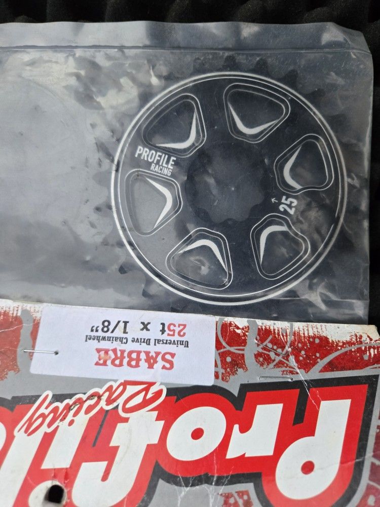 25t Sabre Profile Spline Drive Black *NIB*new
