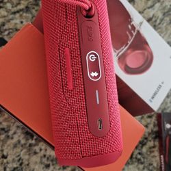 Bluetooth Speaker Red Portable 