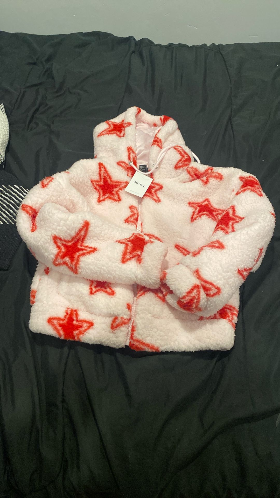 Forever 21 Sherpa Jacket, Size Small