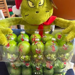 Grinch Christmas Ornaments 